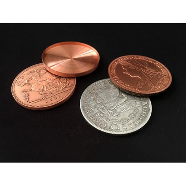 Sun and Moon Coin Set by Oliver Magic - Morgan Dollar
