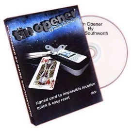 Tin Opener by Mark Southworth (Gimmick and DVD)