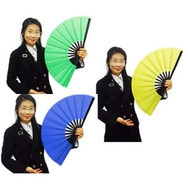 Pro Manipulation Fan - rosa  bamboo - Ventaglio da manipolazione