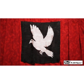 Production Silk Dove Print 40cm x 38cm by Mr. Magic