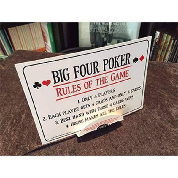 Big Four Poker by Tom Dobrowolski and Big Blind Media - DVD e Gimmick