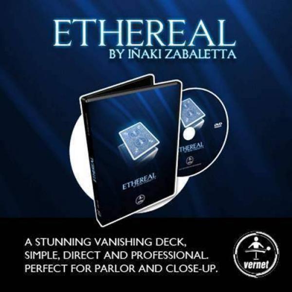 Ethereal Deck by Vernet - Gimmick and online instructions - Blu 
