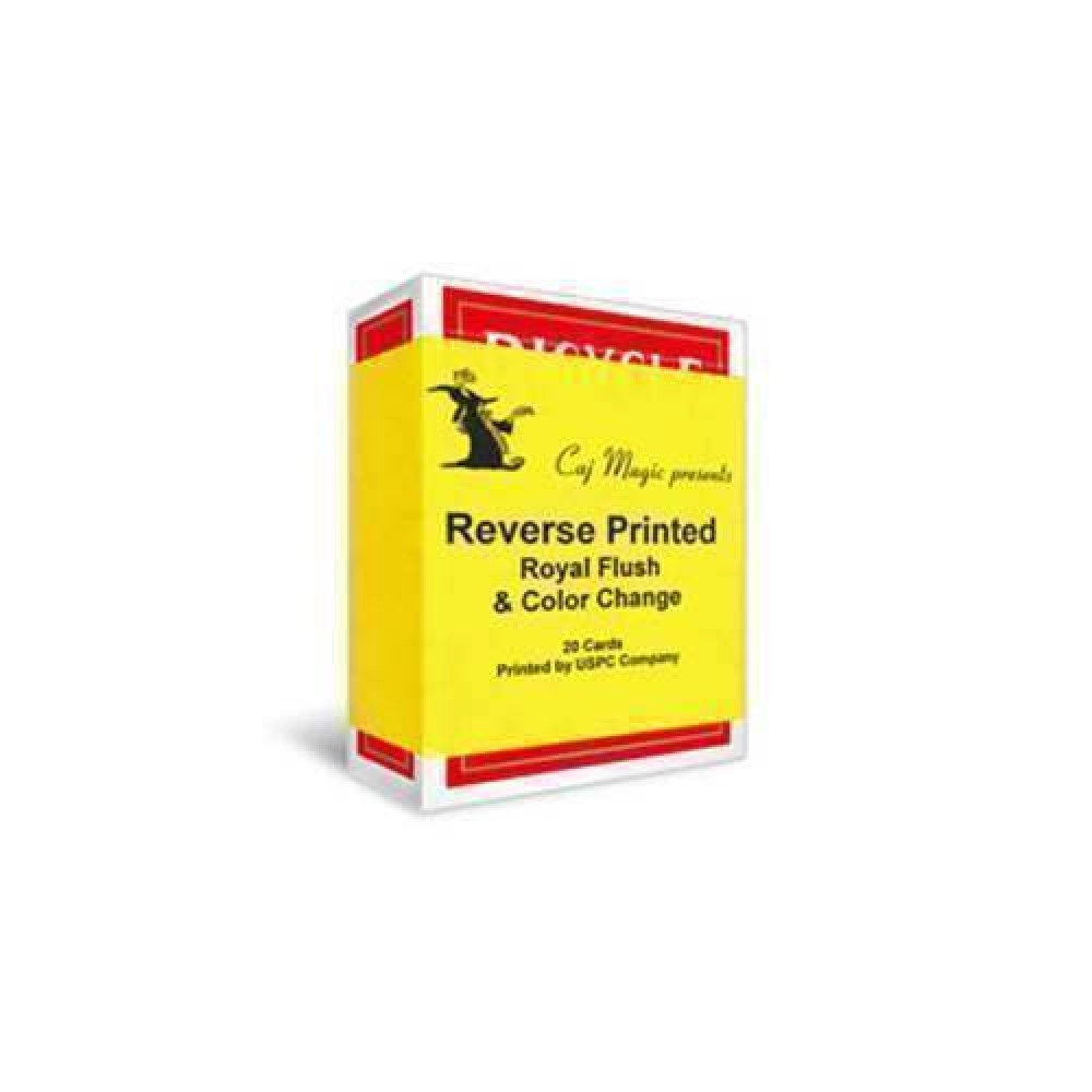 Reverse Printed Cards by Caj Magic