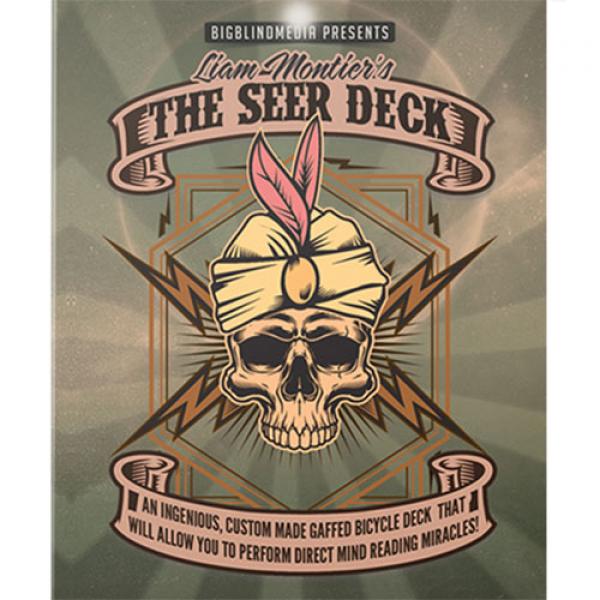Liam Montier's THE SEER DECK Gimmick and Online Instructions (Blu) 