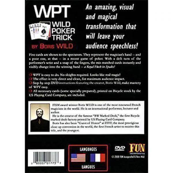 Wild Poker Trick (WPT) by Boris Wild (con DVD)