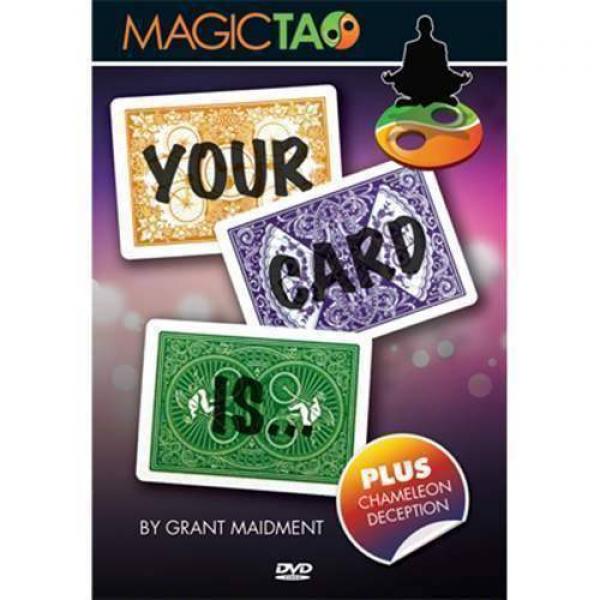 Your Card Is by Grant Maidment and Magic Tao - DVD...