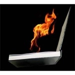 FIRE BOOK by Premium Magic  - Libro in Fiamme