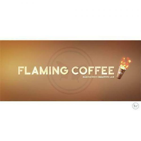 Flaming Coffee by SansMinds Creative Lab - Gimmick e DVD