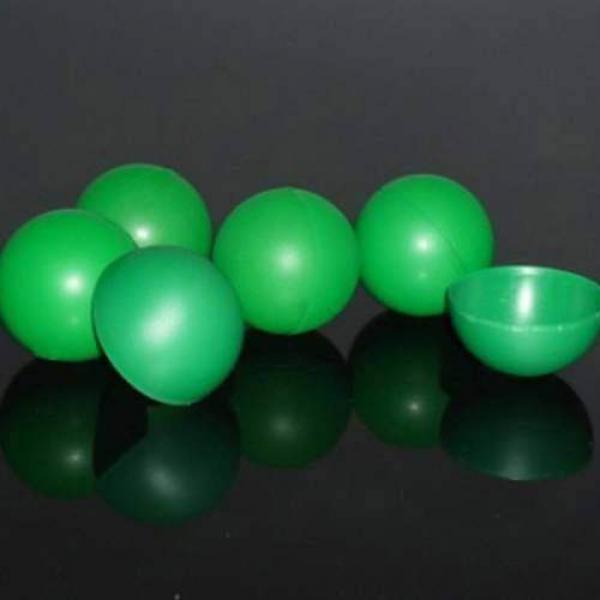 Moltiplicando le palle da biliardo (gomma morbida) - Verde 4,1 cm