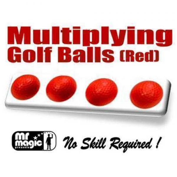 Palline Moltiplicazione Golf rosse by Mr. Magic