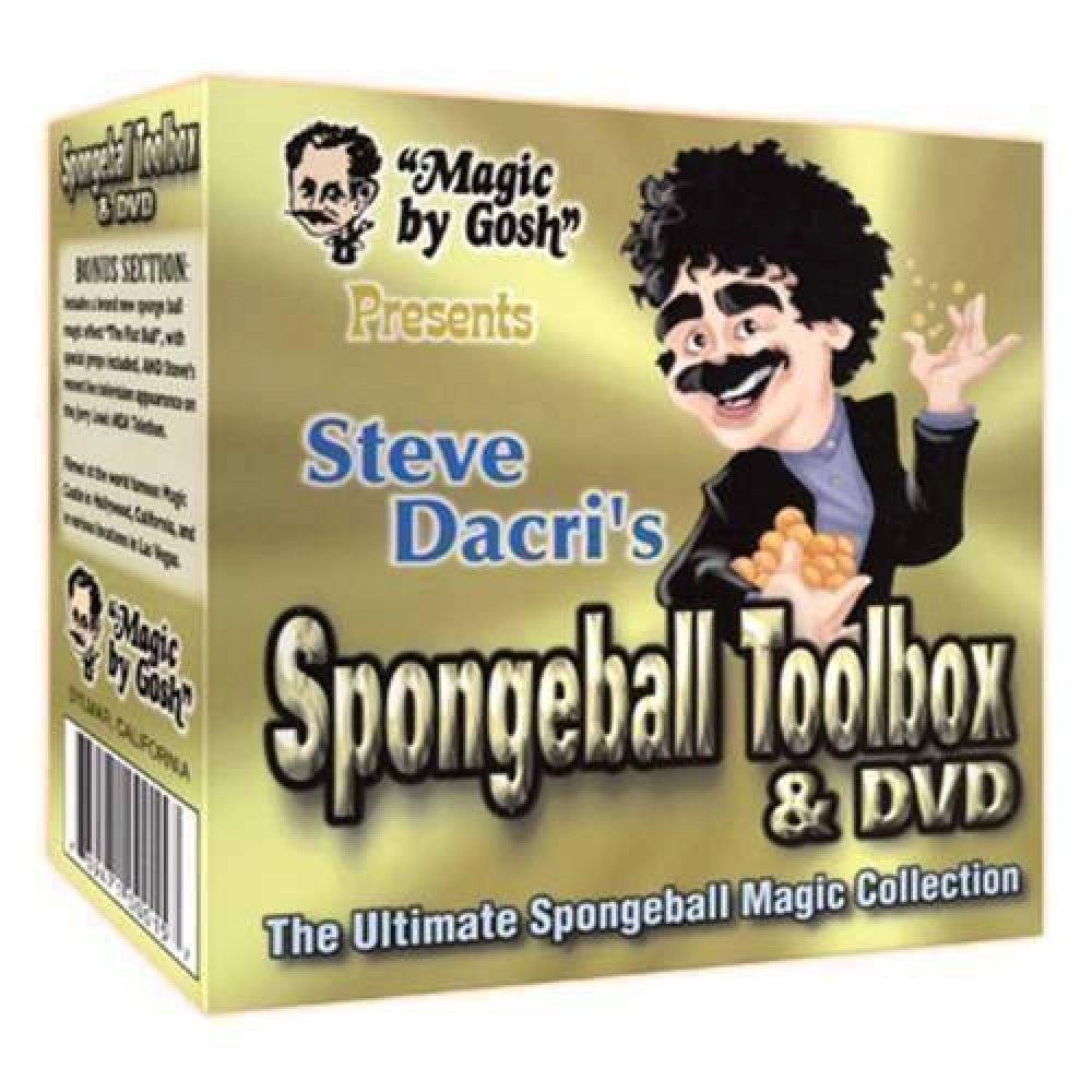 Spongeball Toolbox - DVD e Gimmick