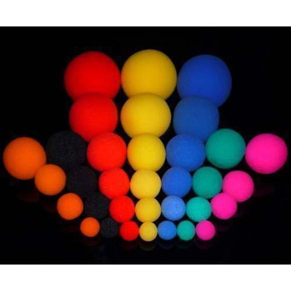 Pallina di spugna 8 cm - Gialla