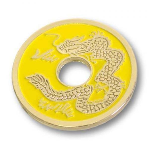 Moneta cinese (Yellow - Half Dollar Size)