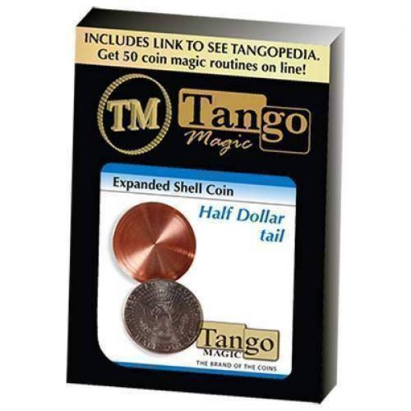 Expanded Shell Coin - Half Dollar (tail) by Tango Magic - Conchiglia Espansa