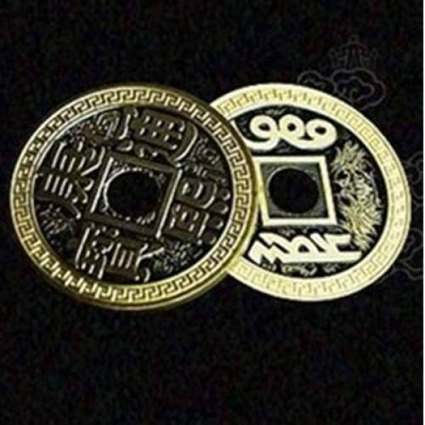 Flipper Coin - Chinese Coin Half Dollar Size