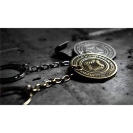 Ignition (Gun Metal Keyring + gimmick) by Mechanic Industries 