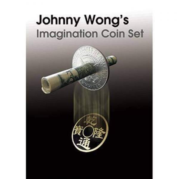 Johnny Wong's Imagination Coin Set (con DVD ) by Johnny Wong