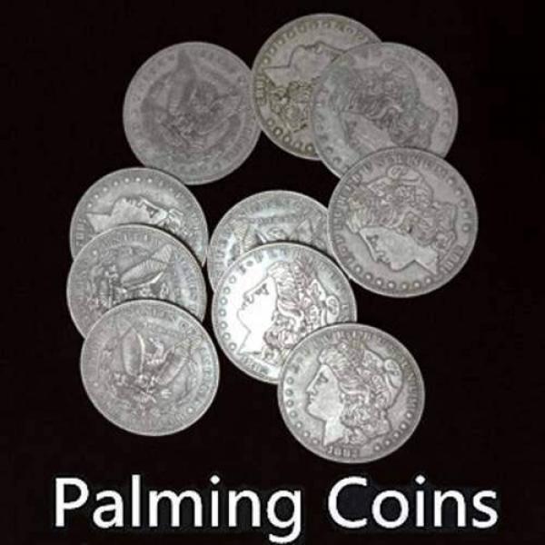Monete per impalmaggio (One Morgan Dollar - 10 Pezzi) - Palming Coins