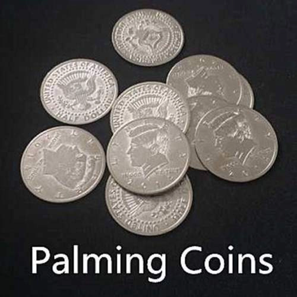 Monete per impalmaggio (Half Dollar size - 10 Pezzi)  - Palming Coins