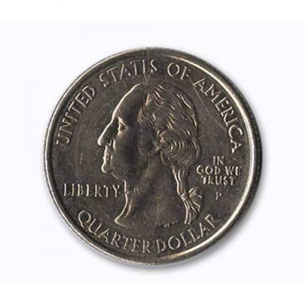 U.S. Quarter Dollar ungimmicked regular - singolo pezzo di un quarto di dollaro