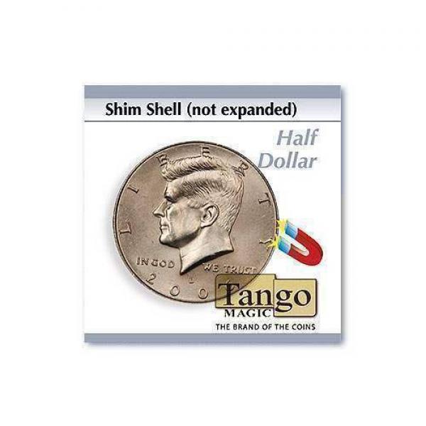 Shim shell (not expanded) - Half Dollar by Tango Magic