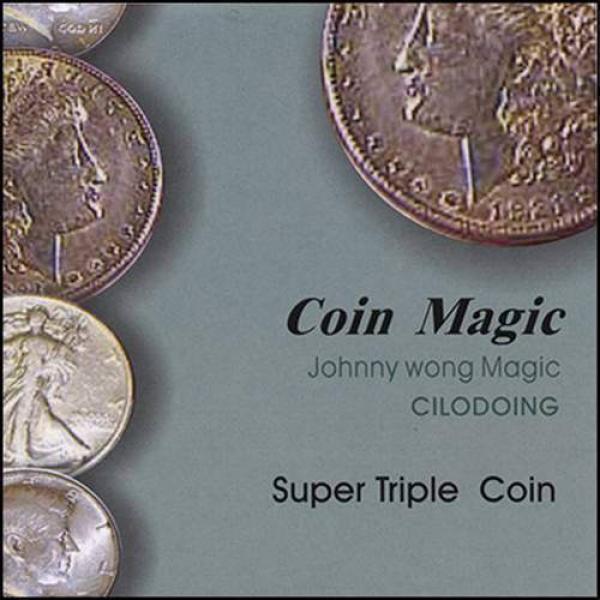 Super Triple Coin by Johnny Wong (con DVD)