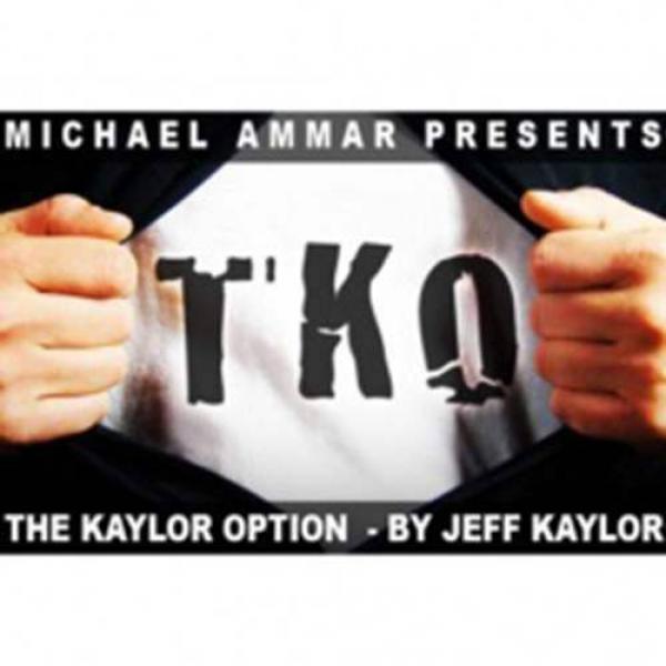 TKO: The Kaylor Option - DVD con Gimmick