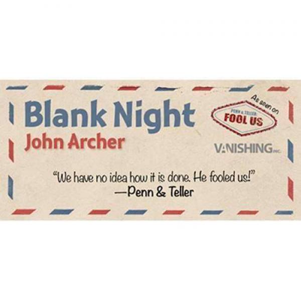 Blank Night (Yellow) by John Archer