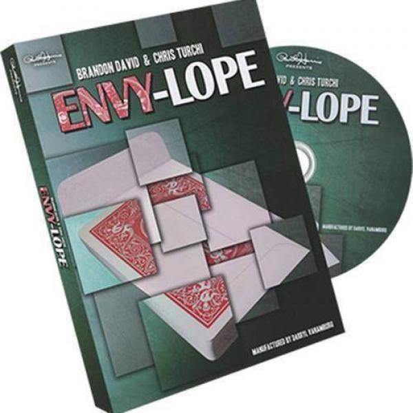 Paul Harris Presents Envy-Lope by Brandon David and Chris Turchi (DVD & Gimmick)