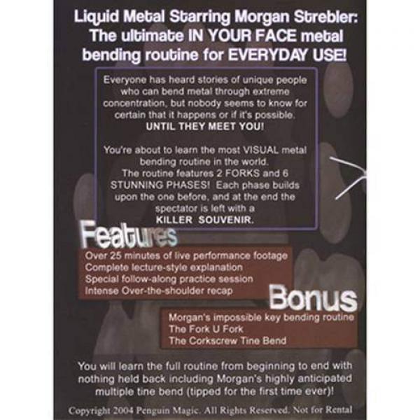 Liquid Metal by Morgan Strebler - DVD