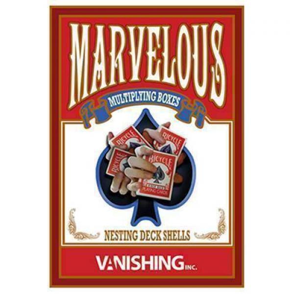 Marvelous Multiplying Card Boxes (Gimmick and DVD) by Matthew Wright and Vanishing Inc 