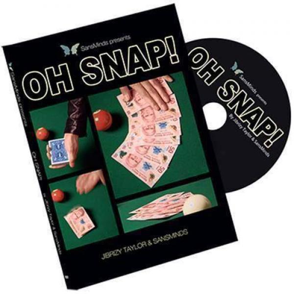 OH SNAP! (DVD and Gimmick) by Jibrizy Taylor and SansMinds