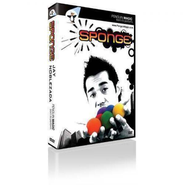 SPONGE by Jay Noblezada (DVD + 4 Palle Rosse di Sp...