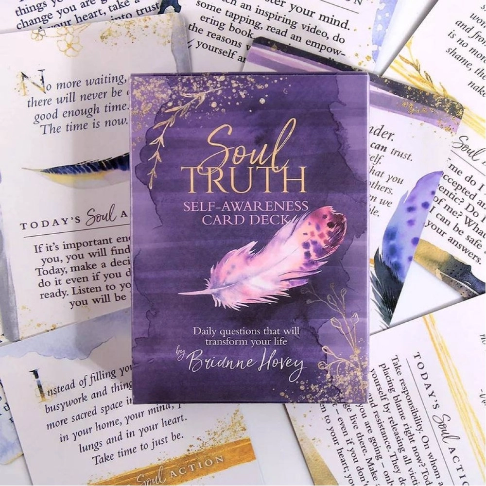 Mazzo di tarocchi Soul Truth Self-Awareness Card Deck by Brianne Hovey