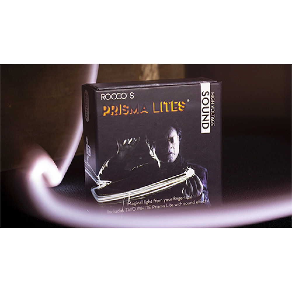 Rocco's Prisma Lites SOUND Pair (High Voltage/White) - D'Lites