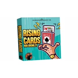 Alakazam Magic Presents The Rising Cards Blu (DVD and Gimmicks) by Rob Bromley
