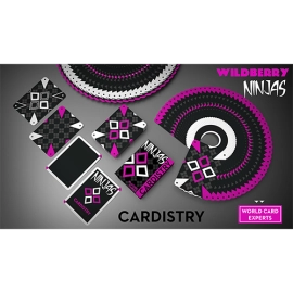Mazzo di carte Cardistry Ninja Wildberry by De'vo vom Schattenreich and Handlordz