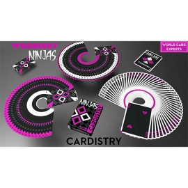 Mazzo di carte Cardistry Ninja Wildberry by De'vo vom Schattenreich and Handlordz
