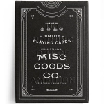 Mazzo di carte The MGCO Black Playing Cards