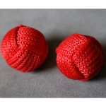 Monkey Fist Chop Cup Balls (1 Regular and 1 Magnetic) by Leo Smetsters