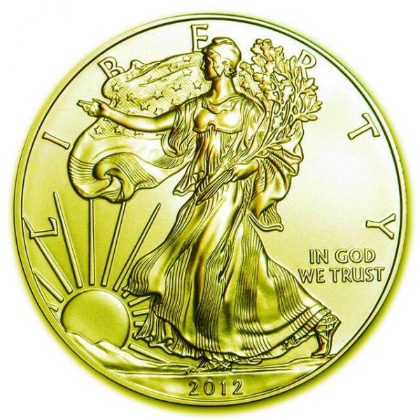 2012 American Statue of Liberty Coin Gold