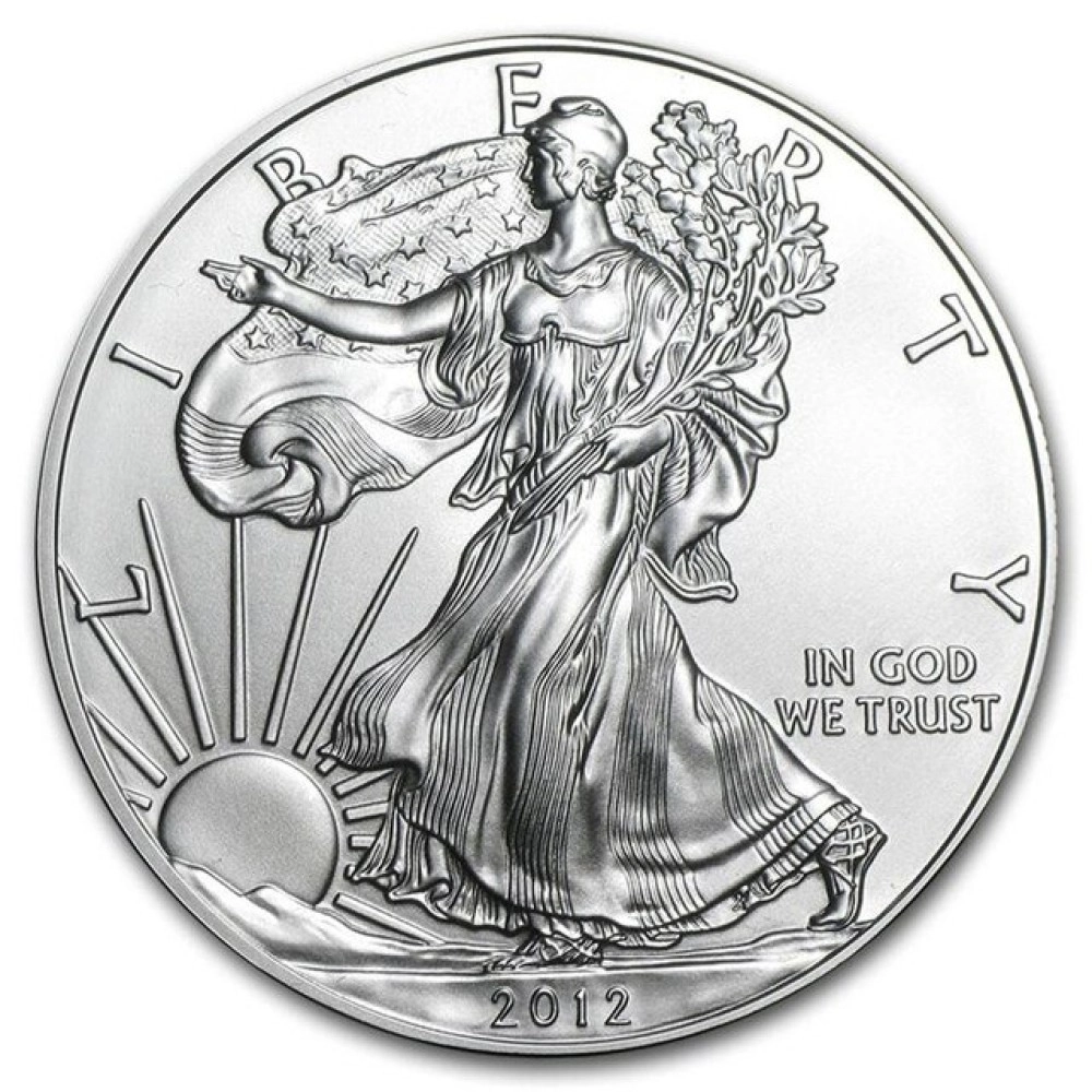 2012 American Statue of Liberty Coin Silver