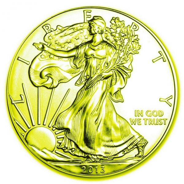 2013 American Statue of Liberty Coin Gold