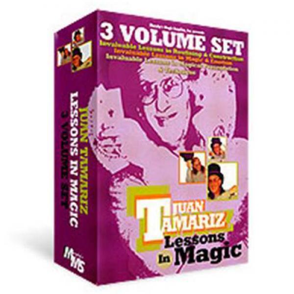 3 Vol. Combo Juan Tamariz Lessons in Magic video D...
