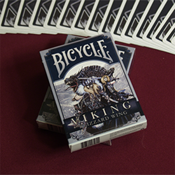 Mazzo di carte Bicycle Viking Blizzard Wing Deck by Crooked Kings Cards