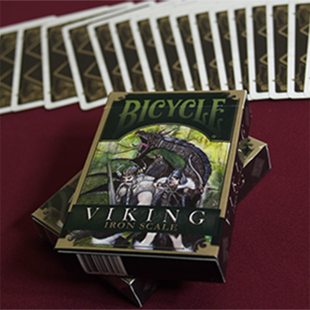 Mazzo di carte Bicycle Viking Iron Scale Deck by Crooked Kings Cards
