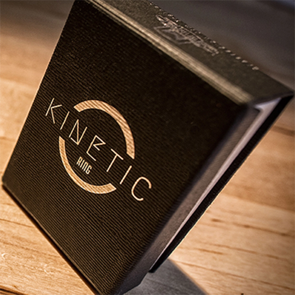 Kinetic PK Ring (Gold) Curved size 9 by Jim Trainer