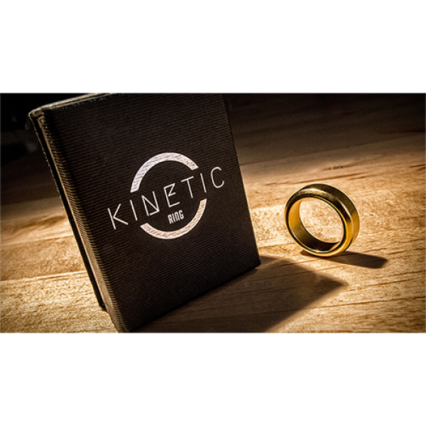 Kinetic PK Ring (Gold) Beveled size 11 (diametro 20,6 mm)  by Jim Trainer - Anello PK