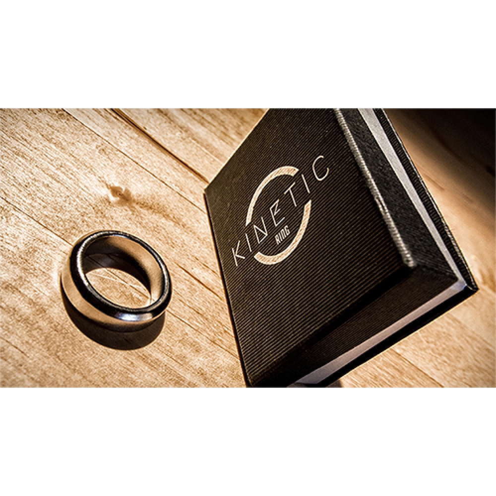 Kinetic PK Ring (Silver) Beveled size 11 (diametro 20,6 mm)  by Jim Trainer - Anello PK