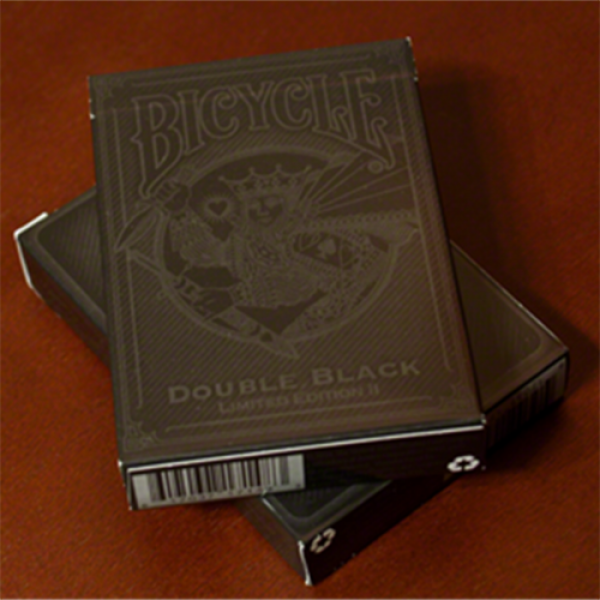 Mazzo di carte Double Black Limited 2 by Gamblers ...